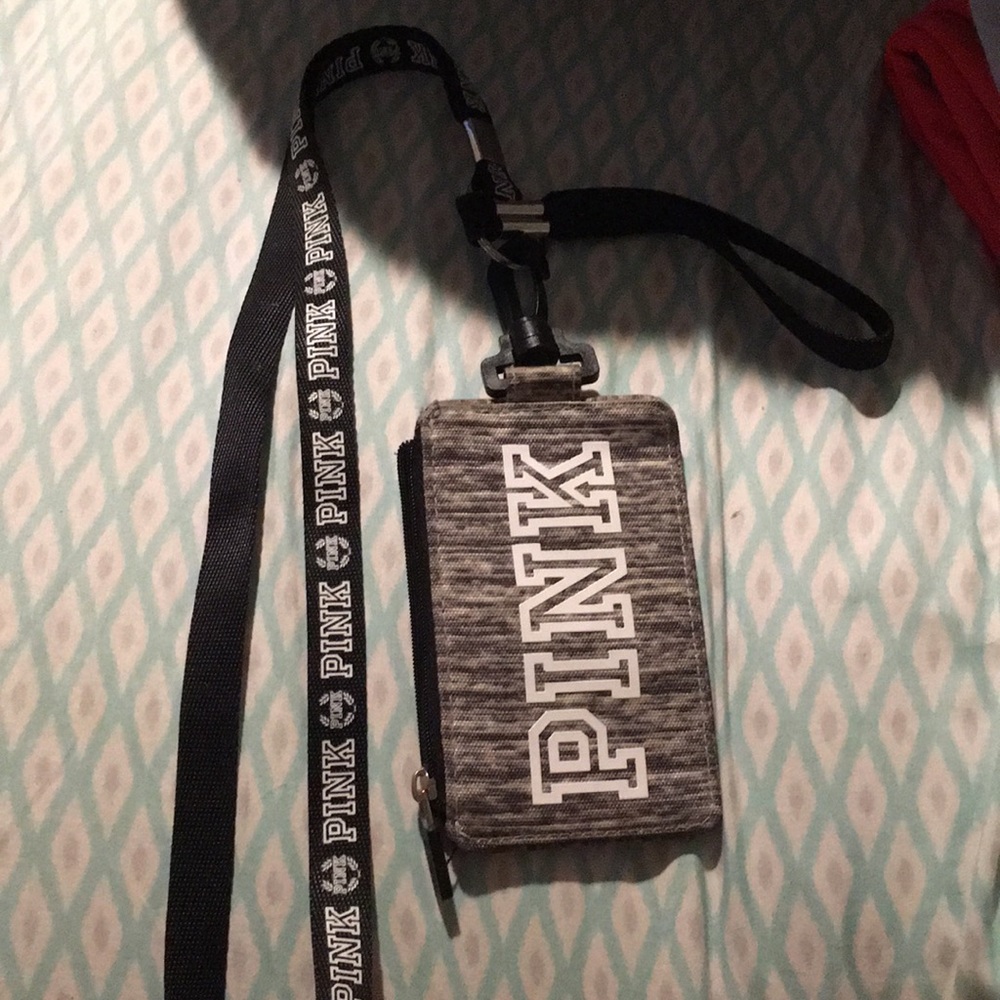 Vs pink lanyard